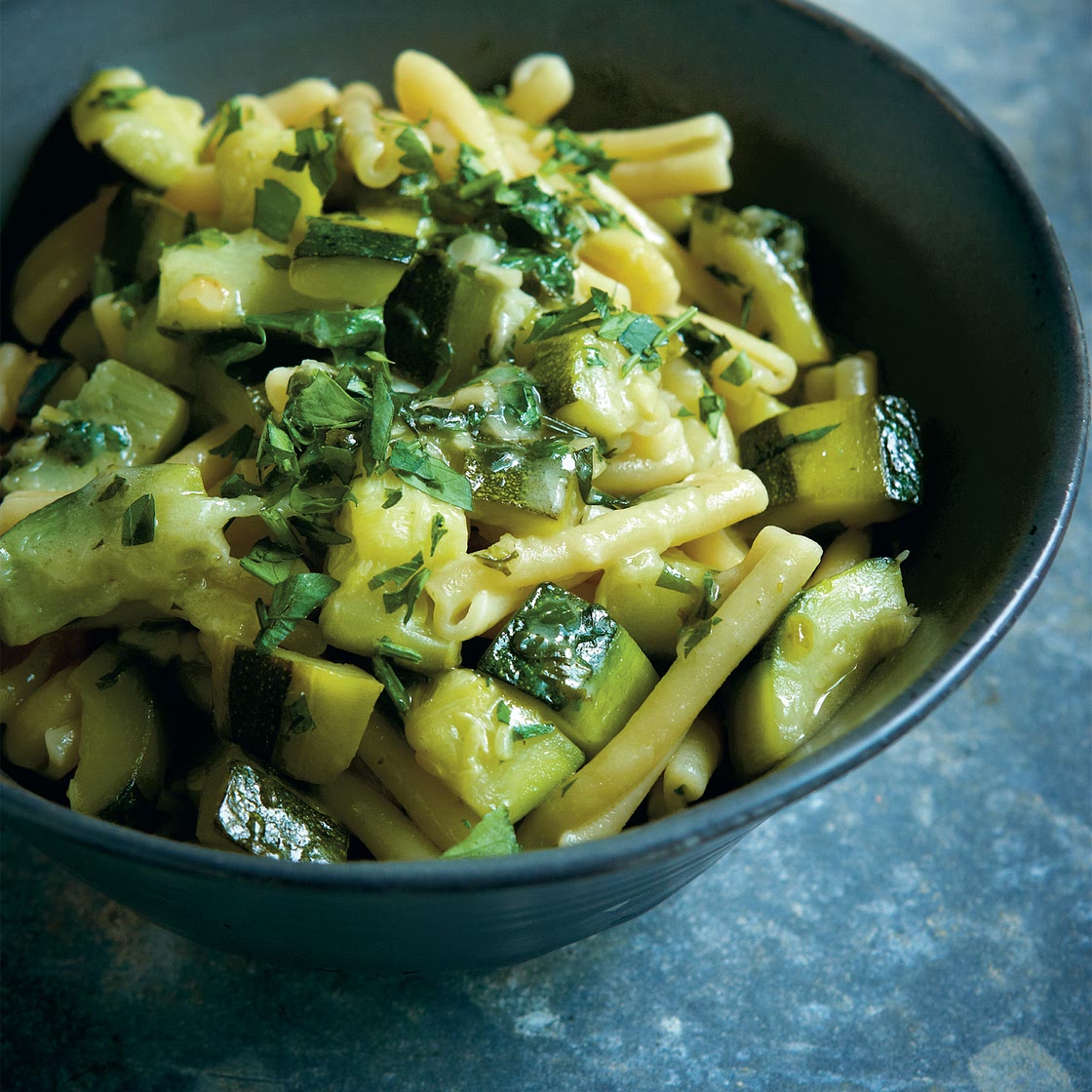 Pasta With Courgettes