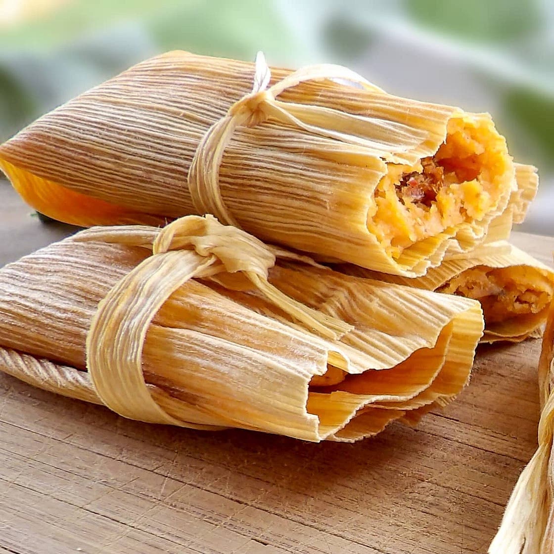 Instant Pot Red Chili Pork Tamales