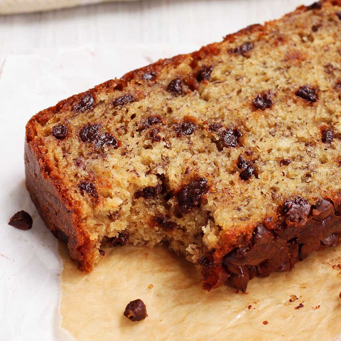The BEST Chocolate Chip Banana Bread