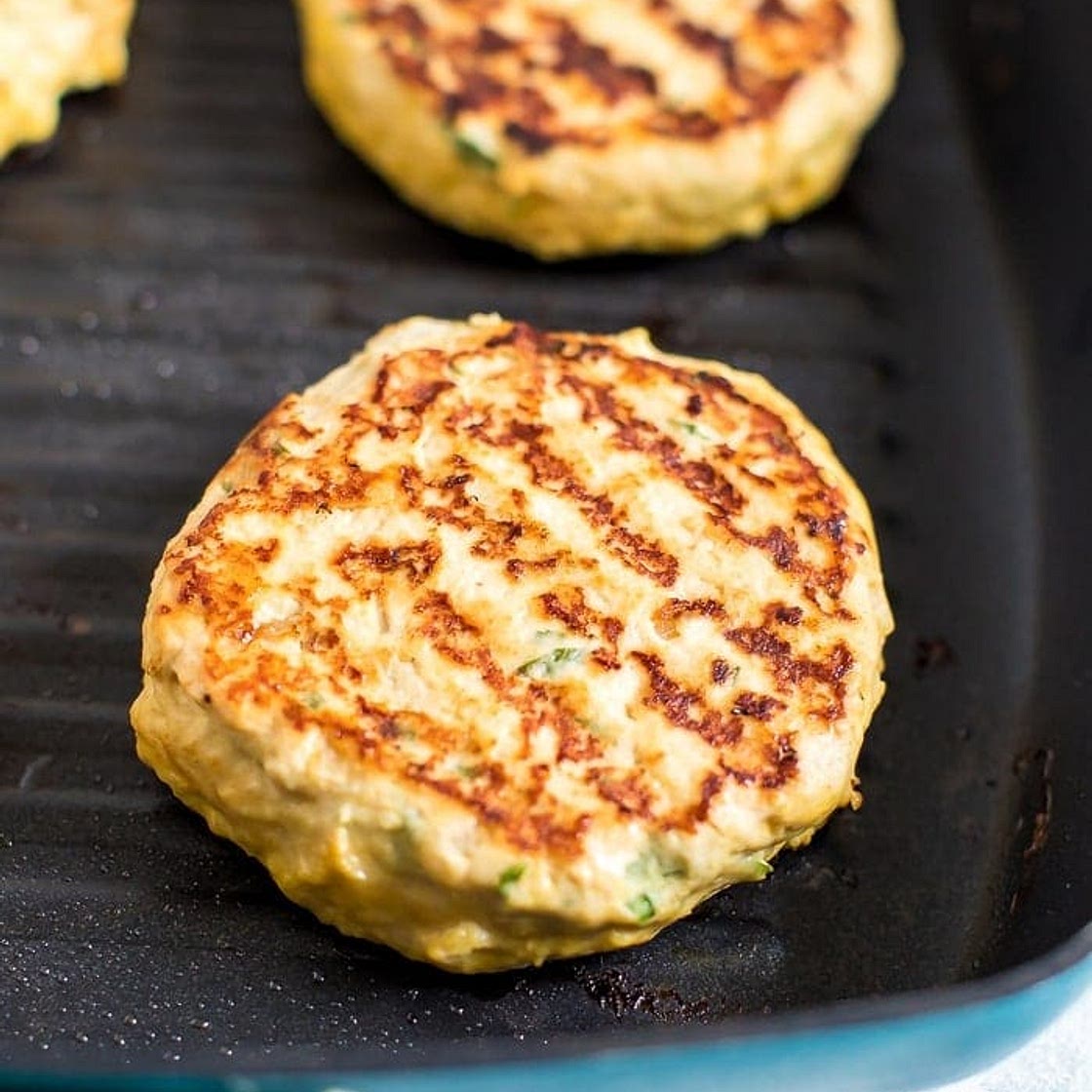 Cilantro Lime Chicken Burgers