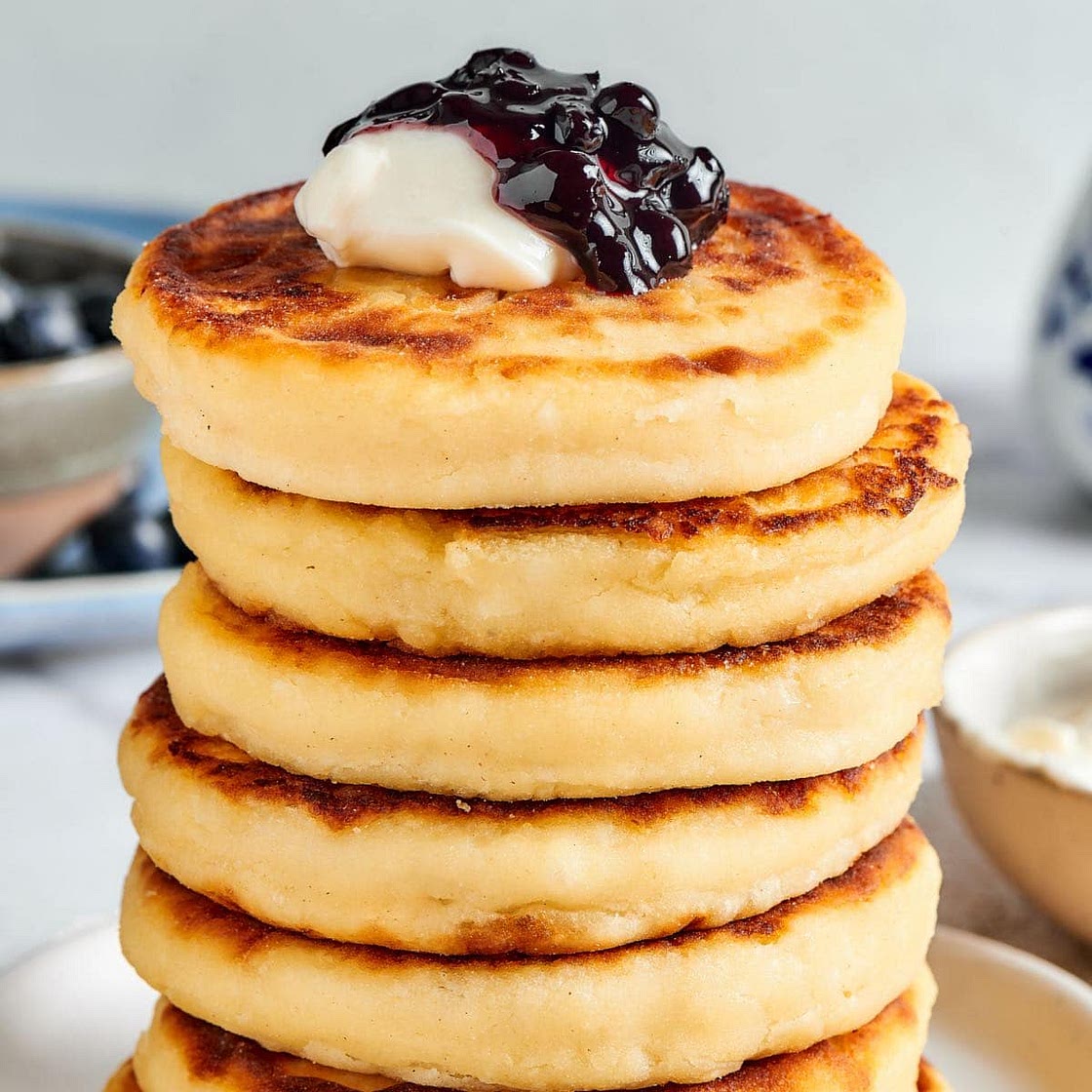 Cottage Cheese Pancakes