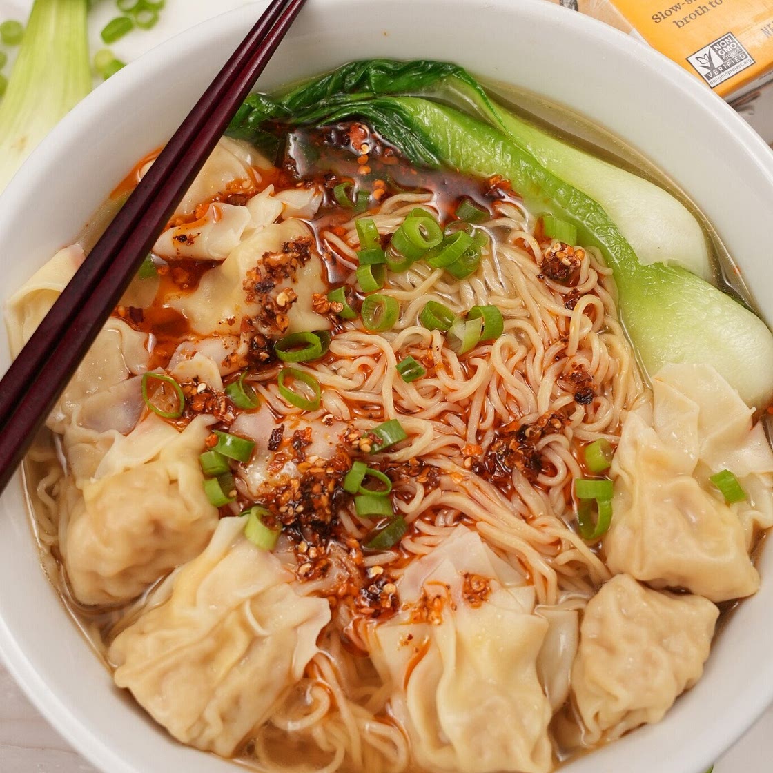 Wonton Noodle Soup