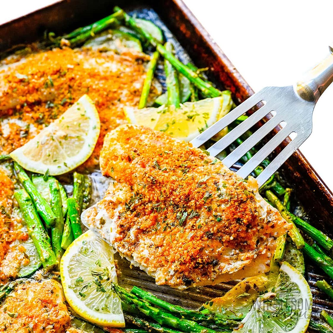 Parmesan Crusted Tilapia