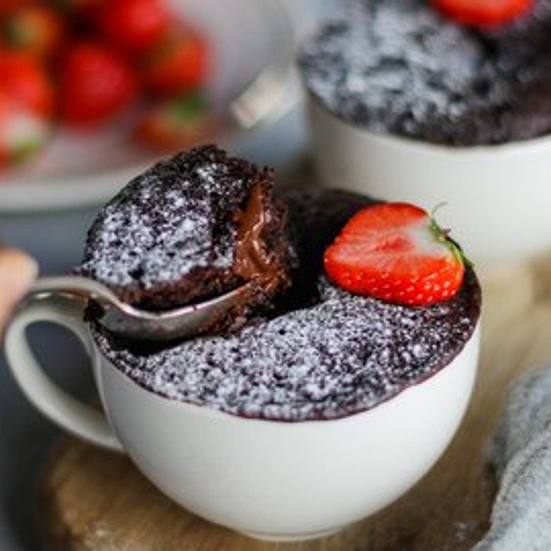 Double Chocolate Mug Cake
