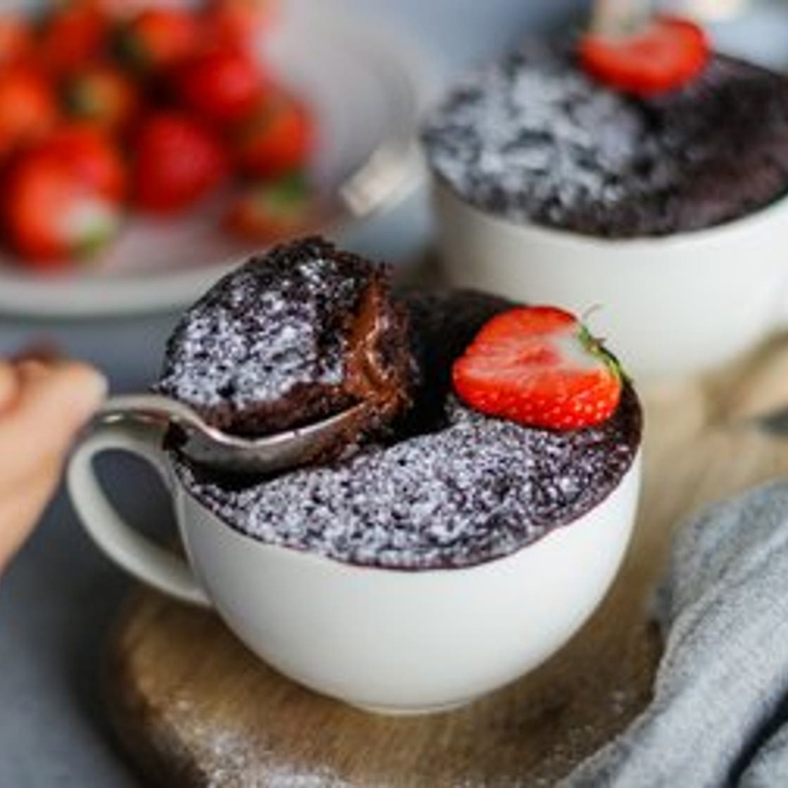 Double Chocolate Mug Cake