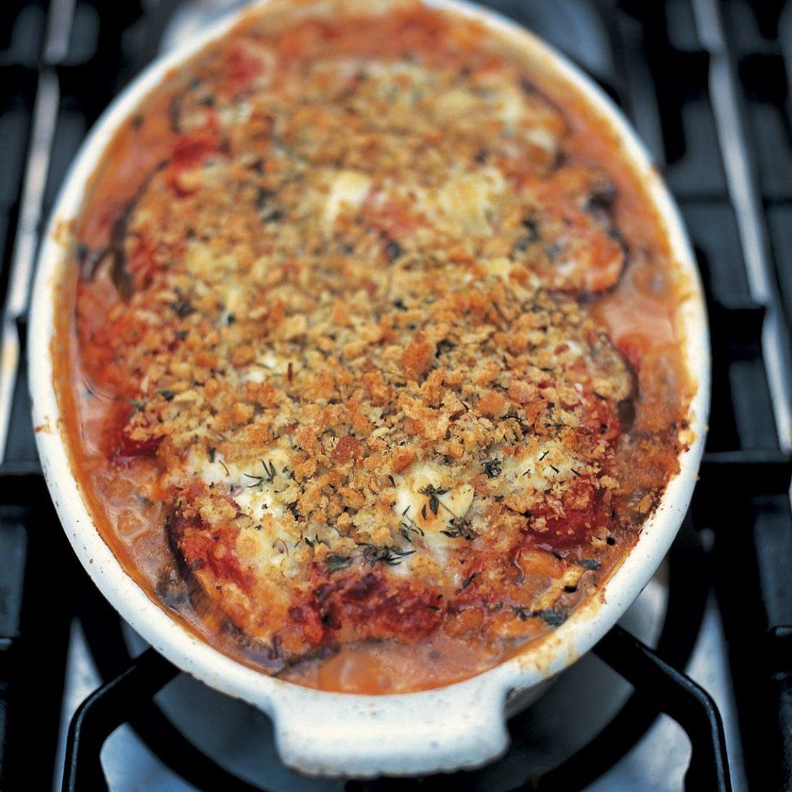 Aubergine Parmigiana (Melanzane alla Parmigiana)