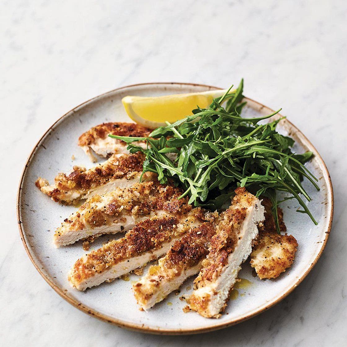 Crispy garlicky chicken