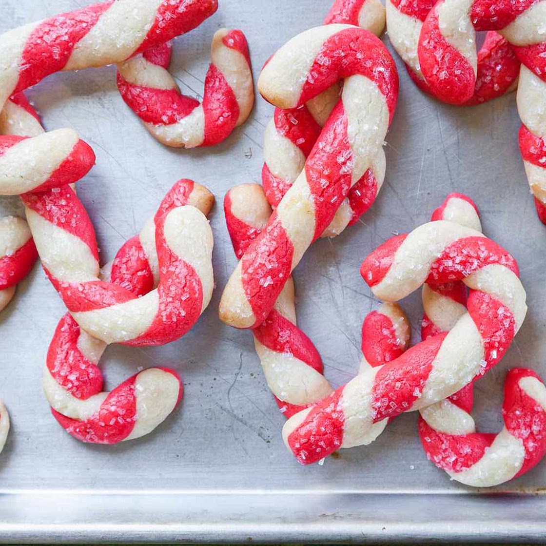 Candy Cane Cookies