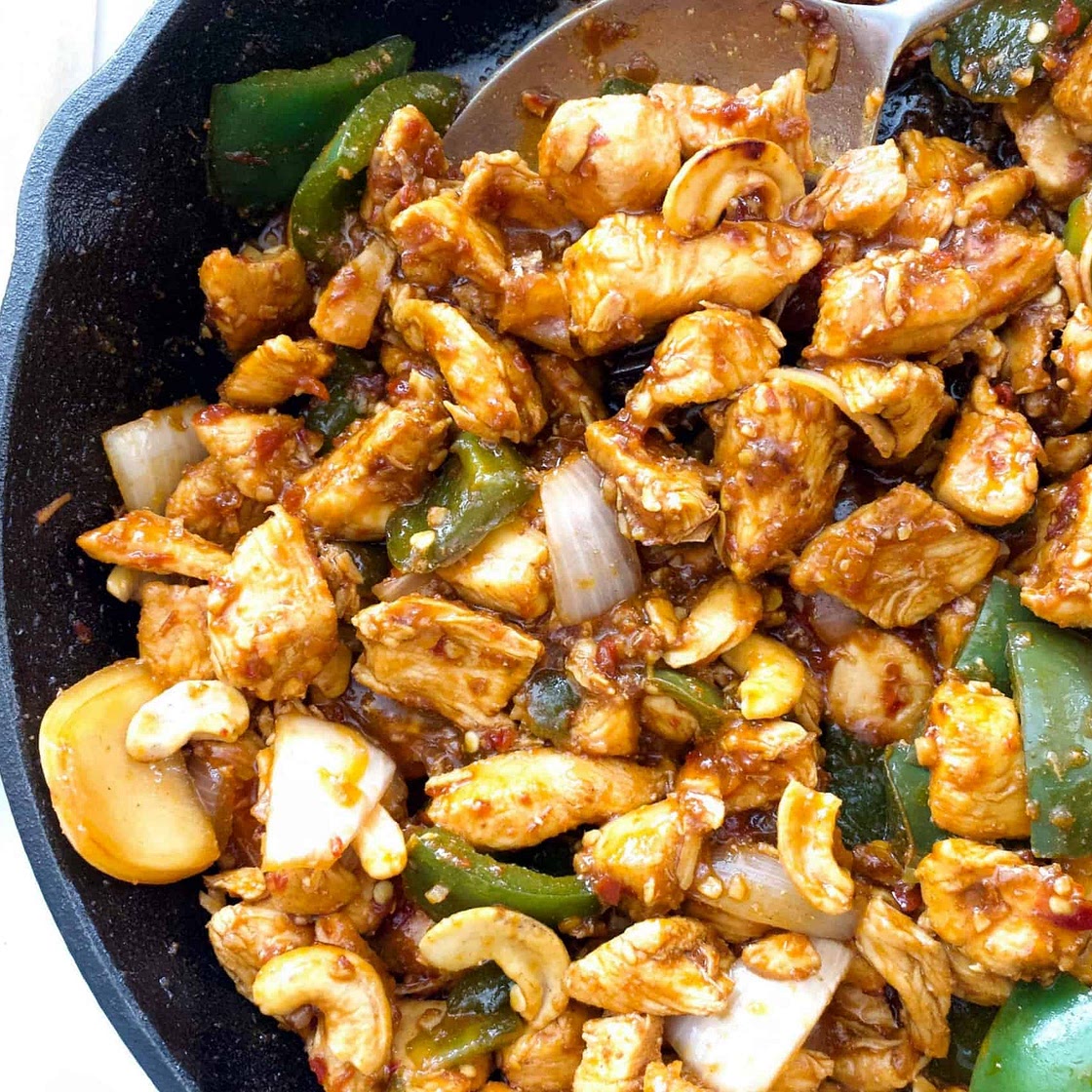 EASY KETO CASHEW CHICKEN