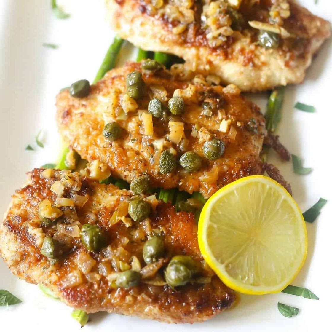 Low Carb Lemon Chicken Piccata