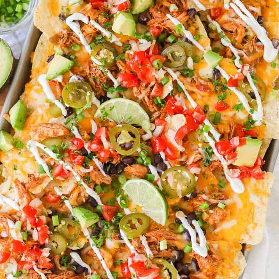 The Best Loaded Nachos