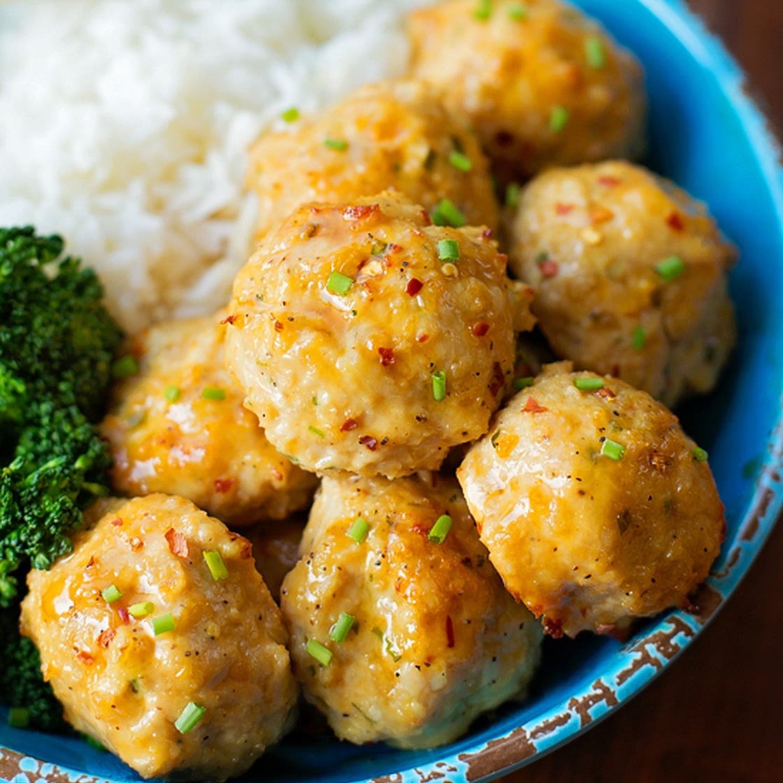 Orange Chicken Meatballs Recipe