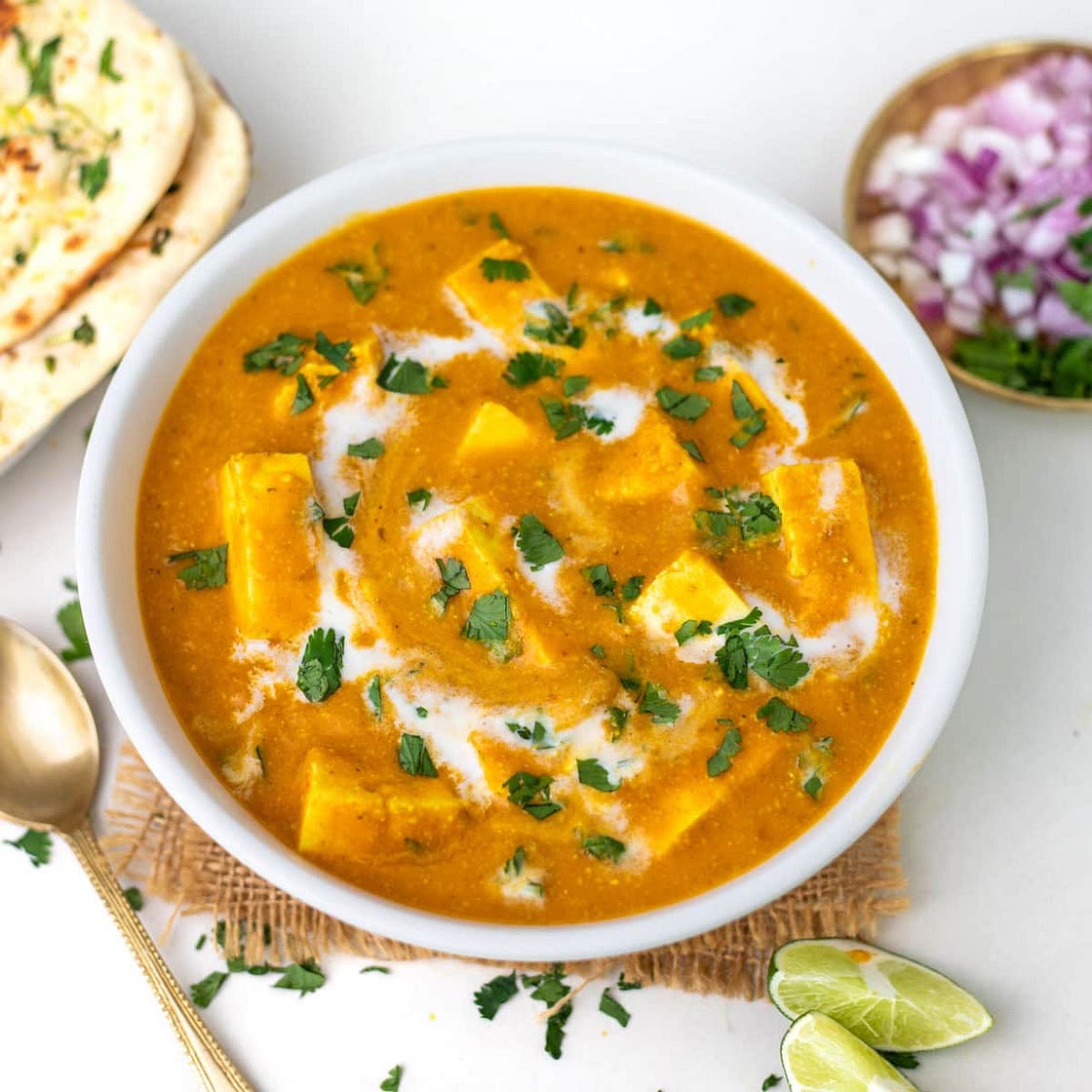Paneer Butter Masala (Instant Pot & Stovetop)