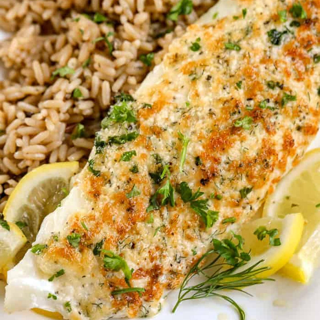 Parmesan Broiled Tilapia