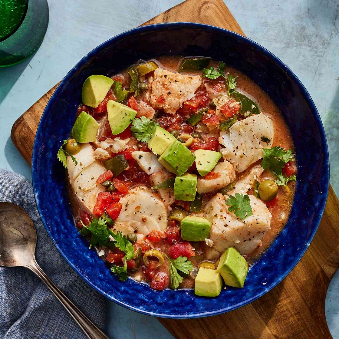 Bacalao Guisado (Puerto Rican Fish Stew)