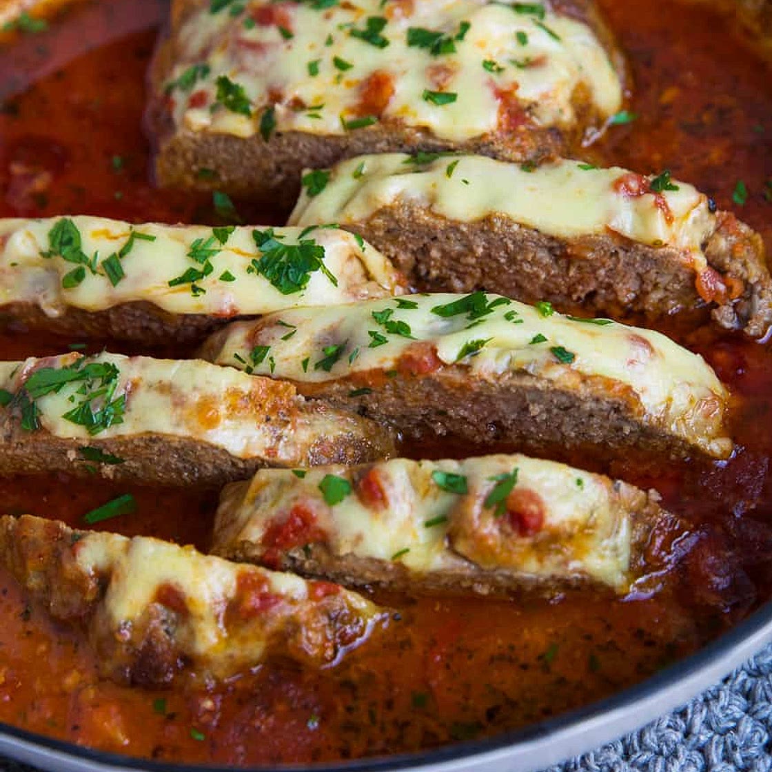 Keto Italian Meatloaf Recipe