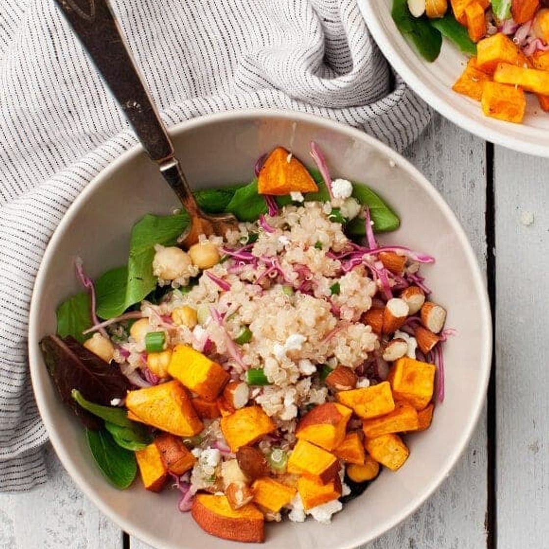 Sweet Potato Quinoa Bowl