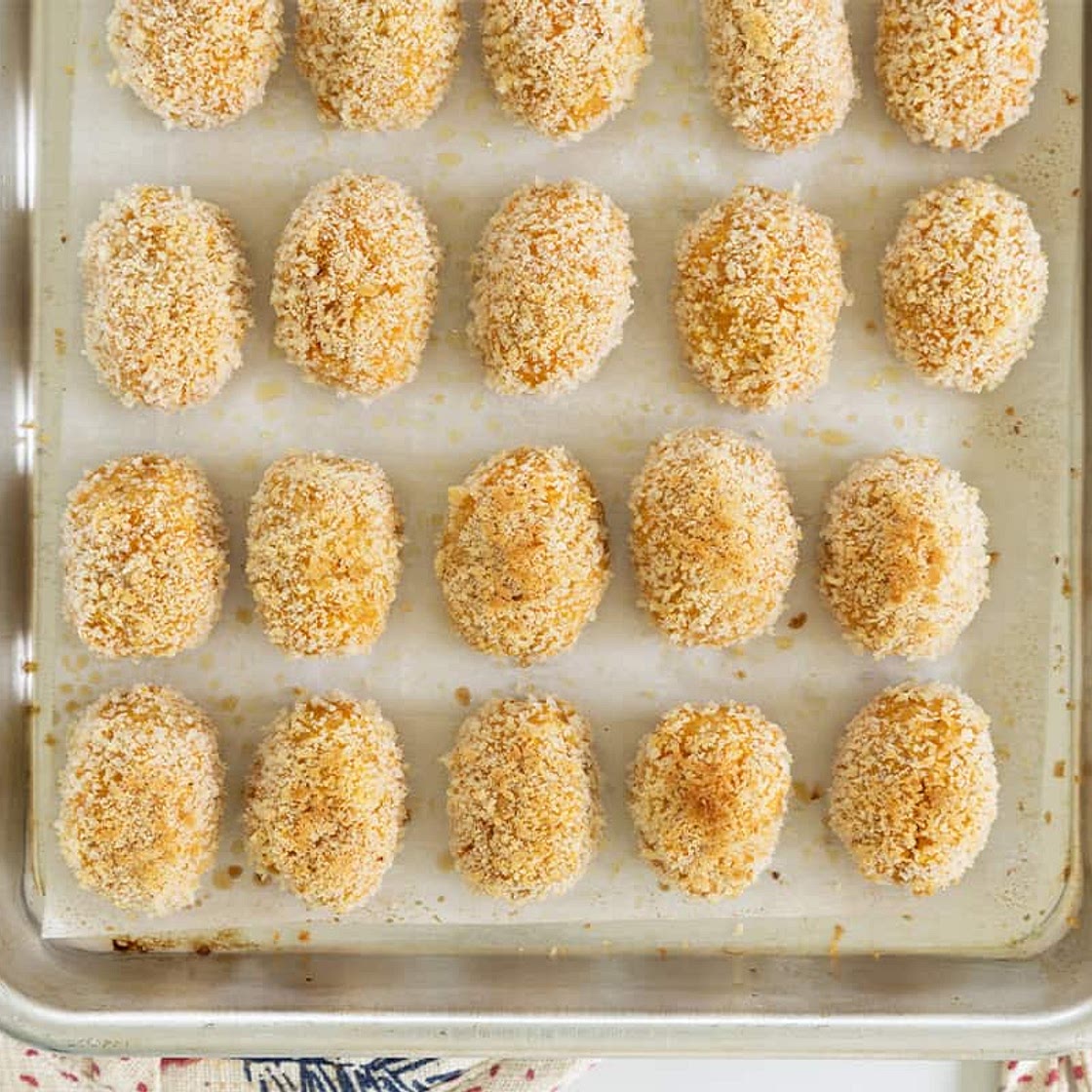 Homemade Chicken Nuggets (with Sweet Potato)