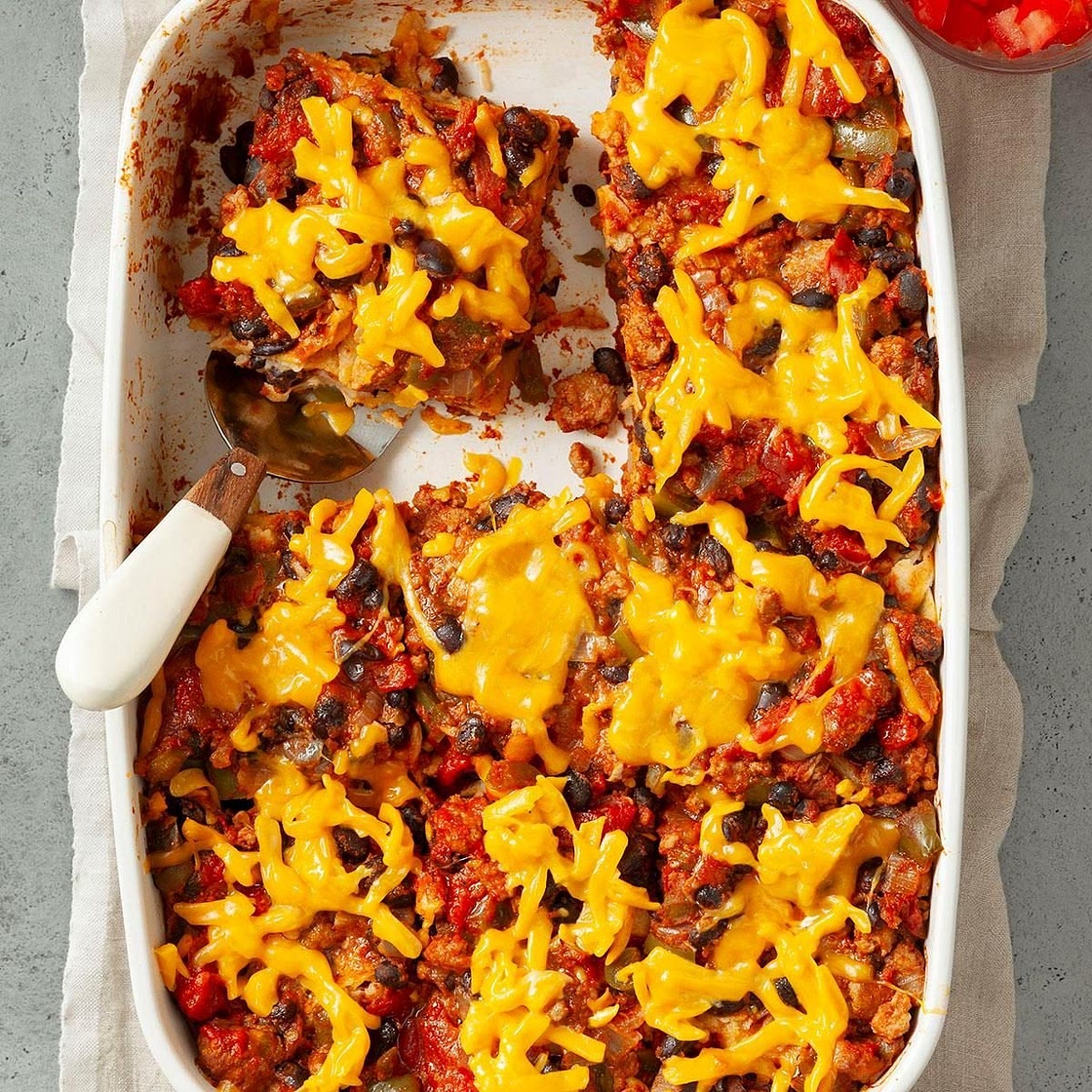 Turkey Enchilada Casserole
