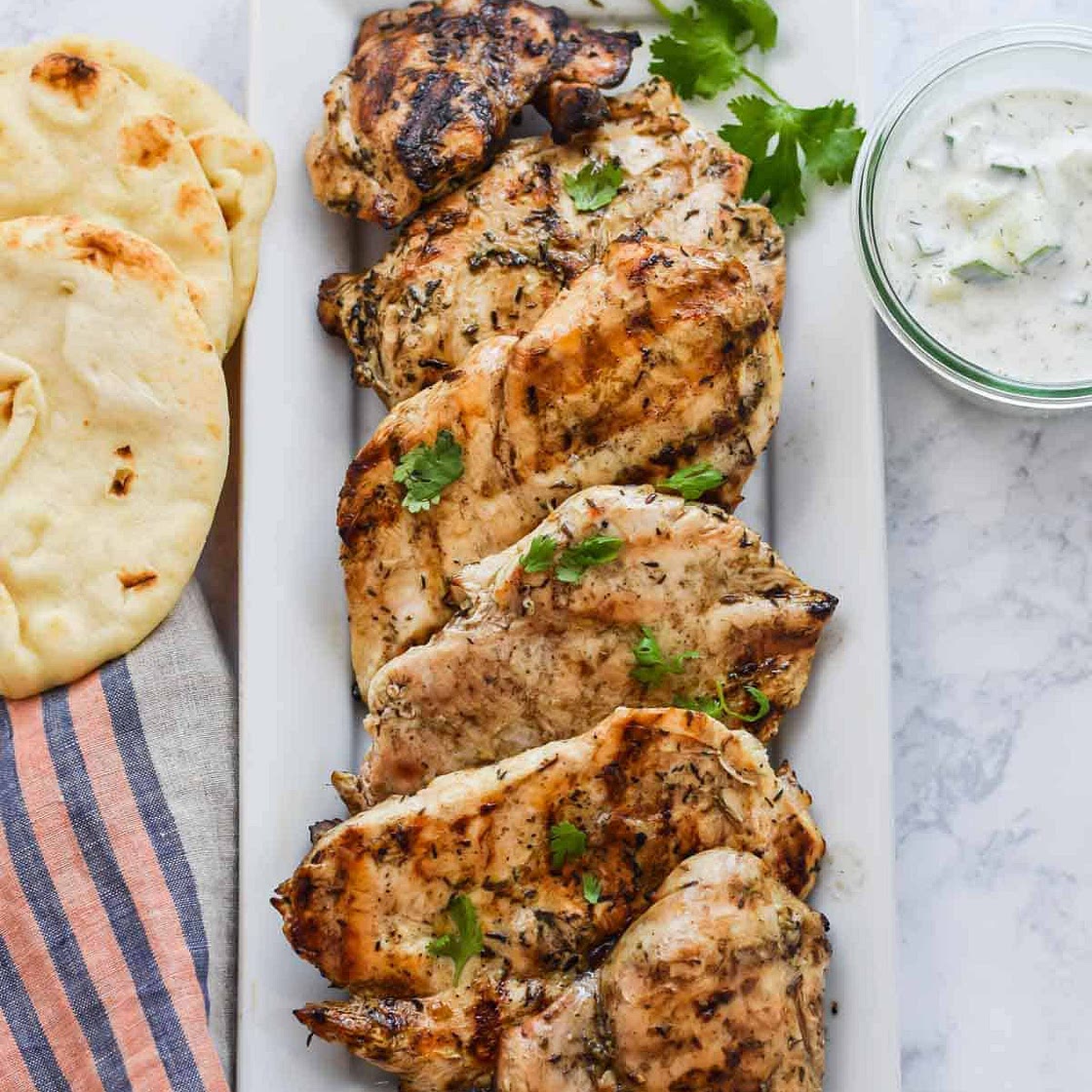 Grilled Chicken Souvlaki