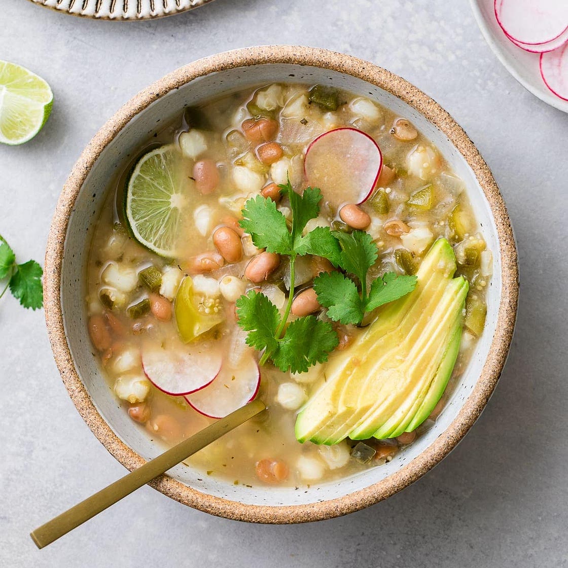 VEGAN POZOLE (POSOLE VERDE)