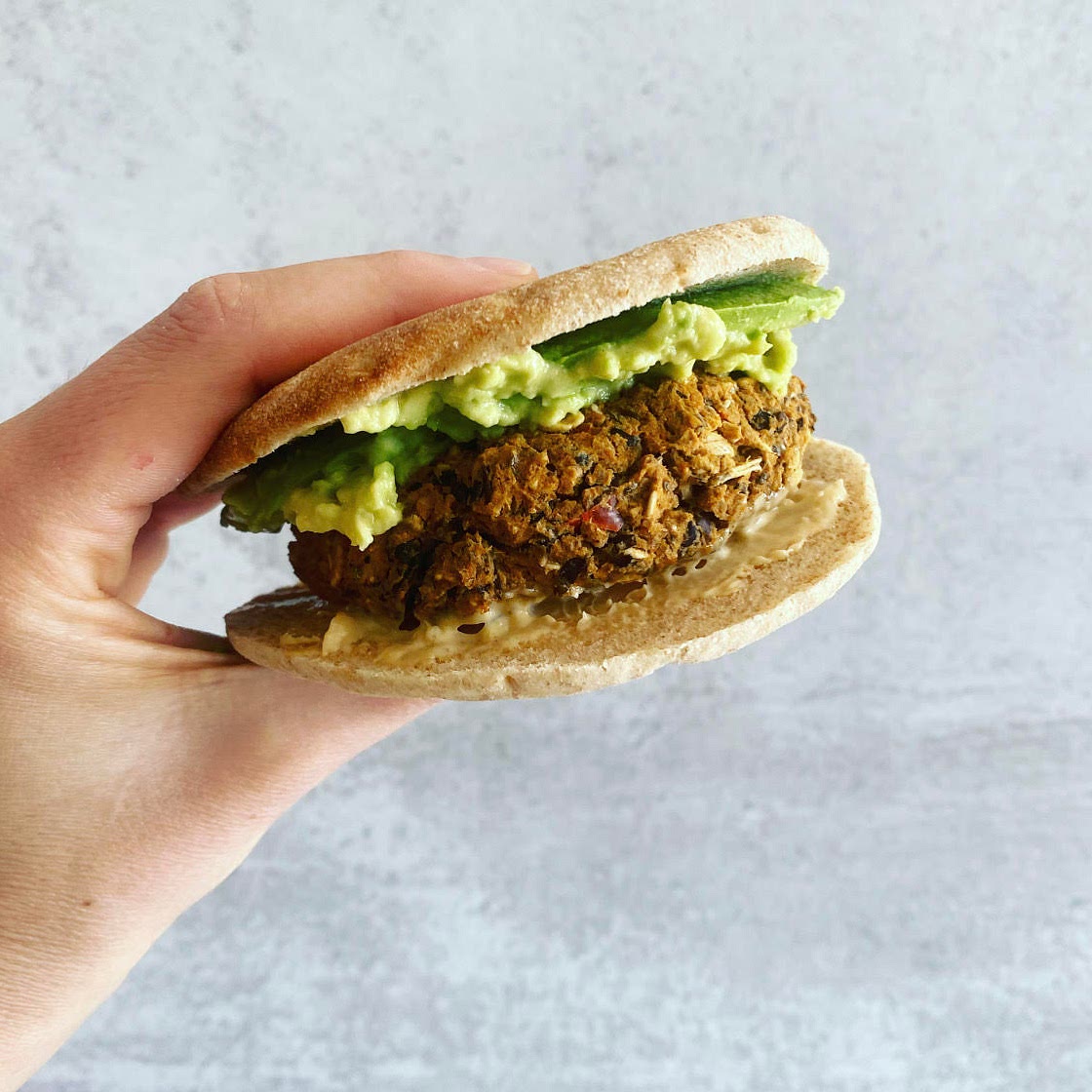 Sweet Potato Black Bean Burgers