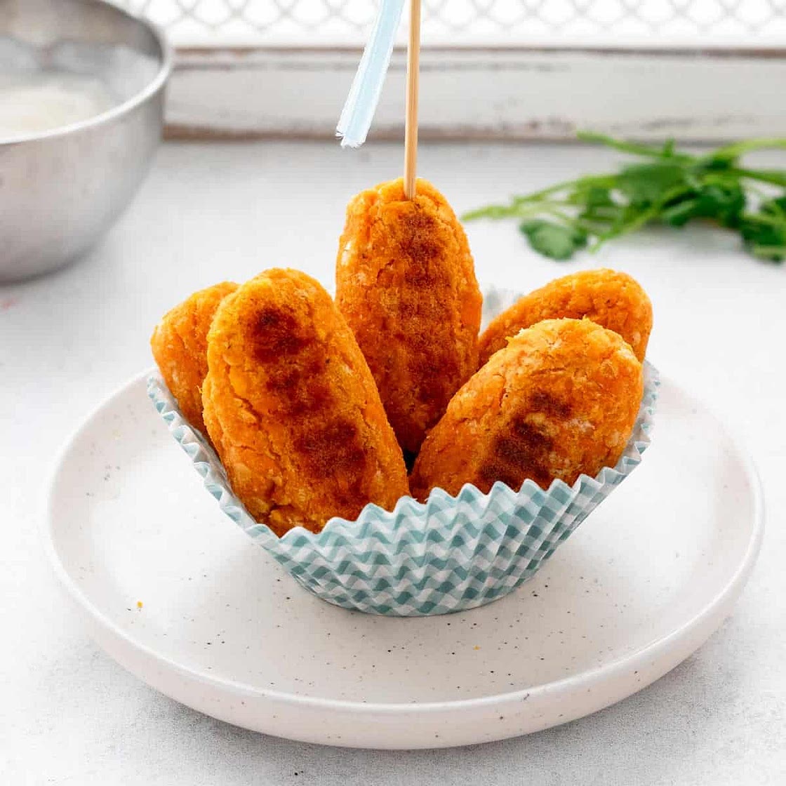 Homemade Sweet Potato Tots Recipe {Great for BLW!}