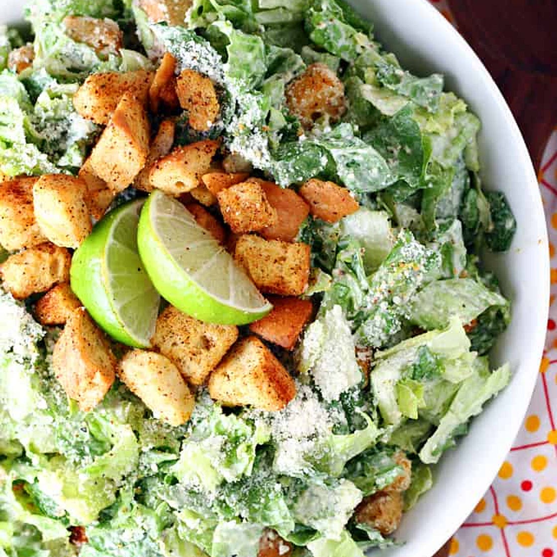 Tex-Mex Caesar Salad