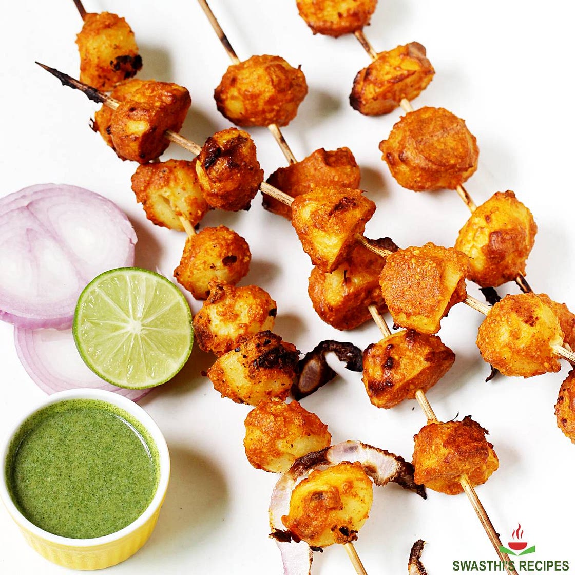 Tandoori Aloo Tikka Recipe