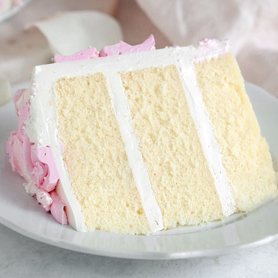 Moist Vanilla Cake Recipe With Easy Buttercream