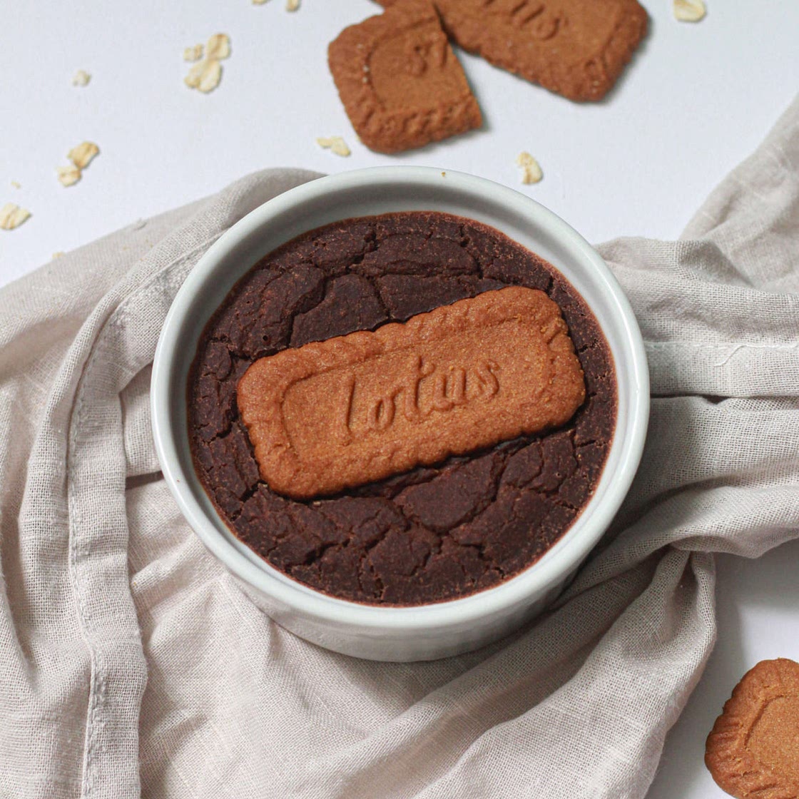 Easy Biscoff Chocolate Baked Oatmeal