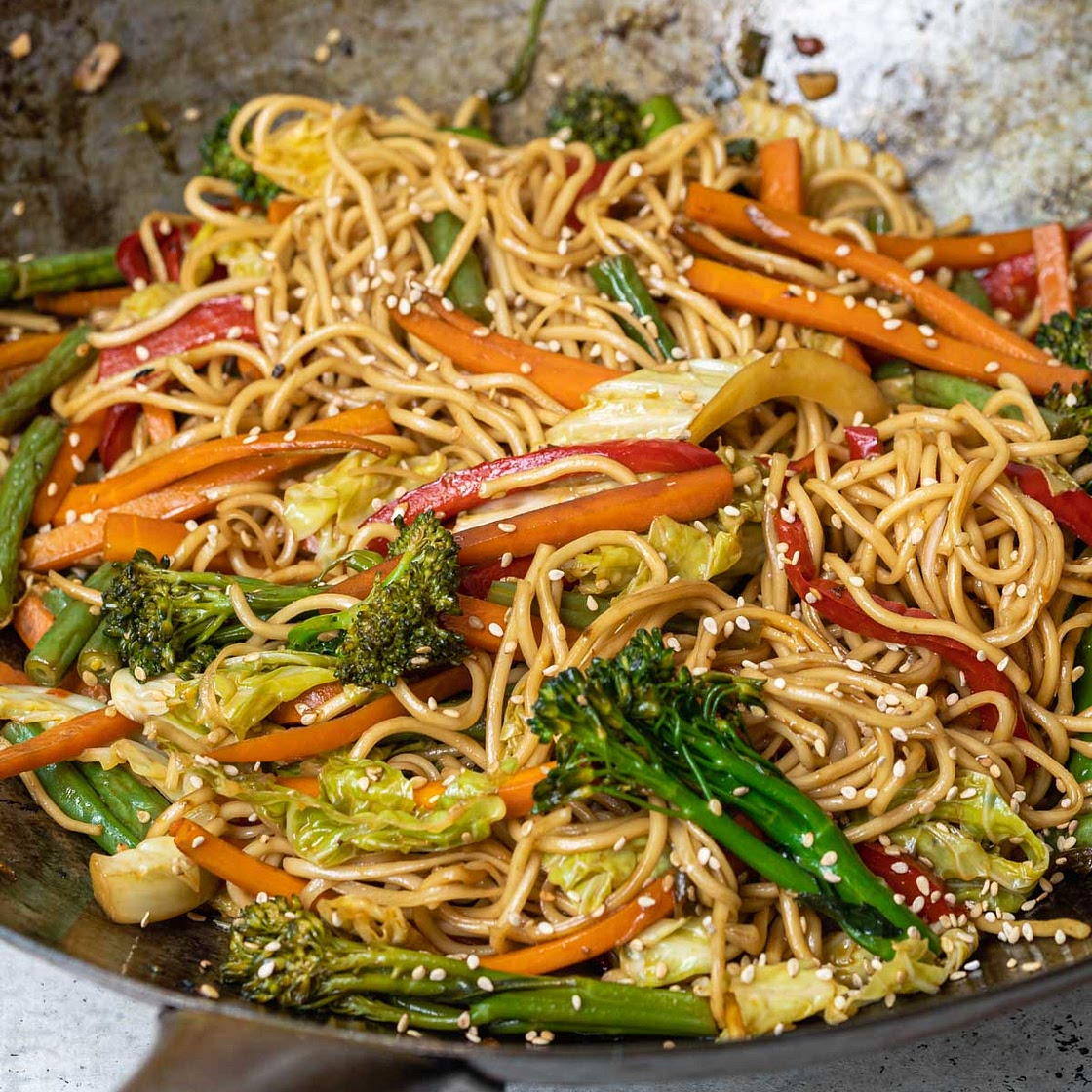 Easy Vegetable Chow Mein