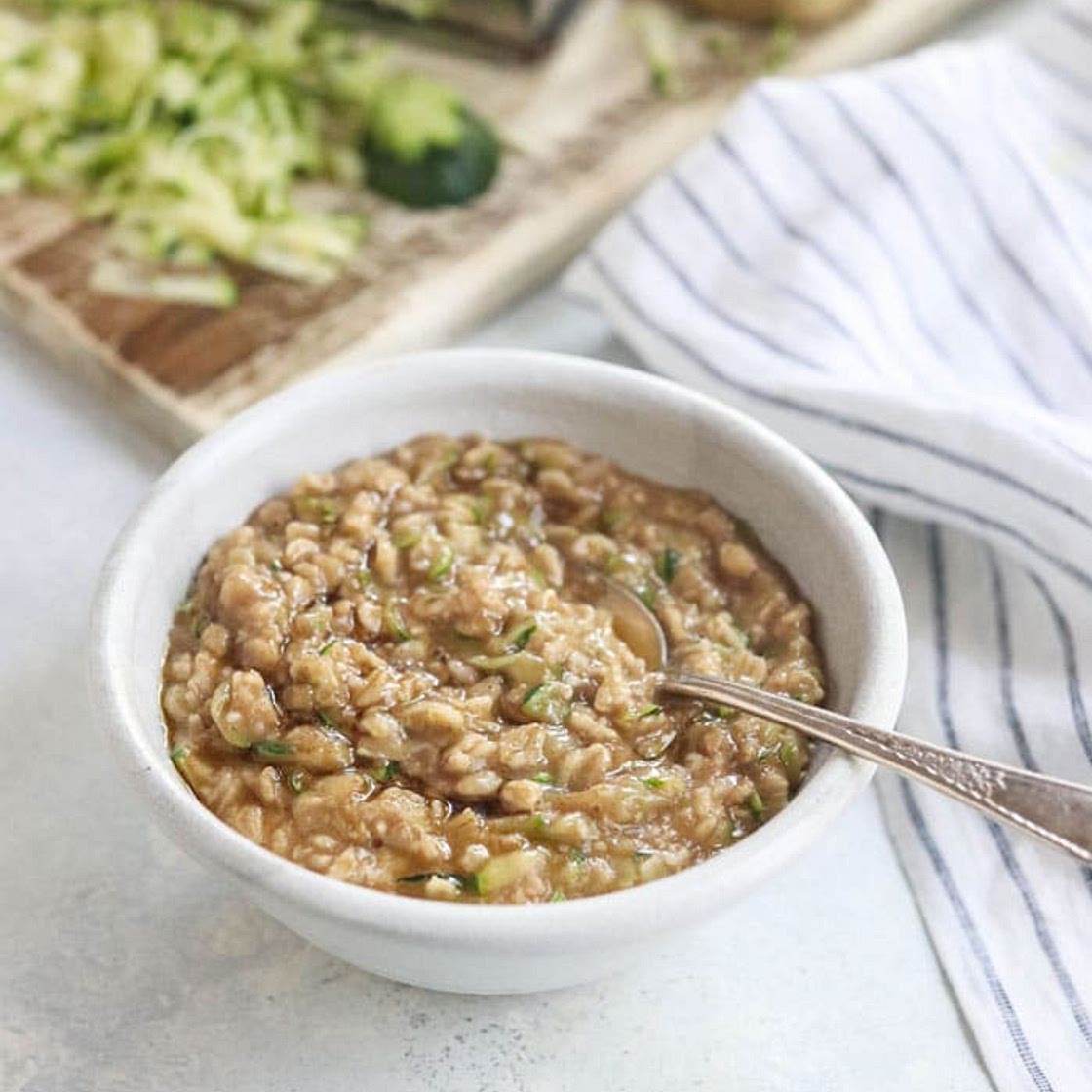 Easy Zucchini Oatmeal