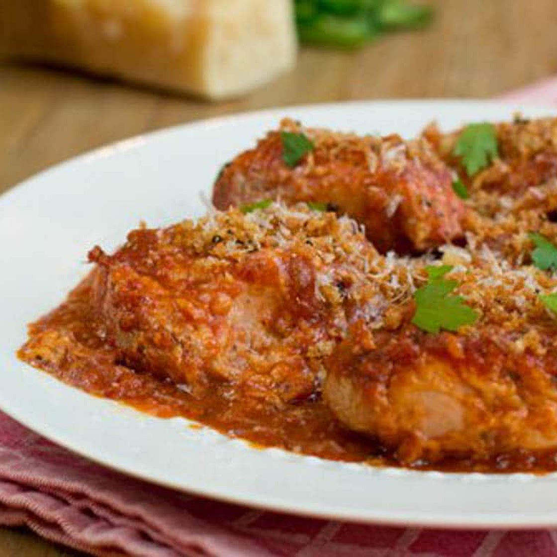 Slow Cooker Chicken Parmesan