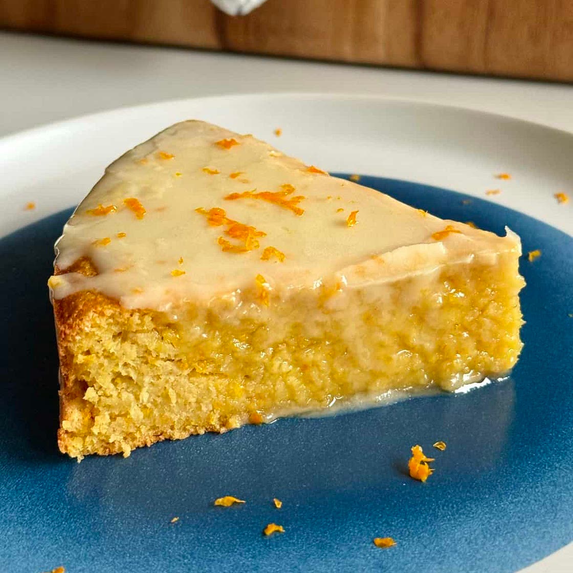 Healthy Whole Orange Blender Cake