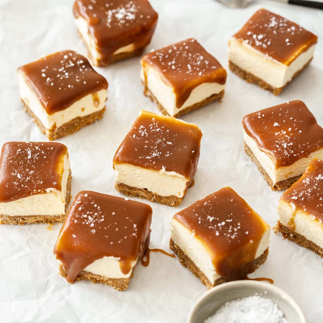 Caramel Cheesecake Bars