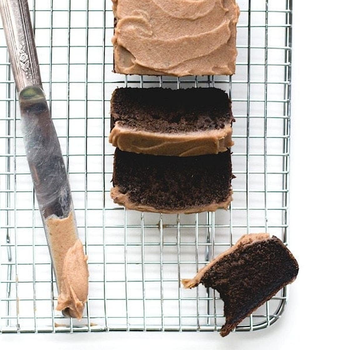 Chocolate Carob Cake with Date Caramel Spread (Paleo)