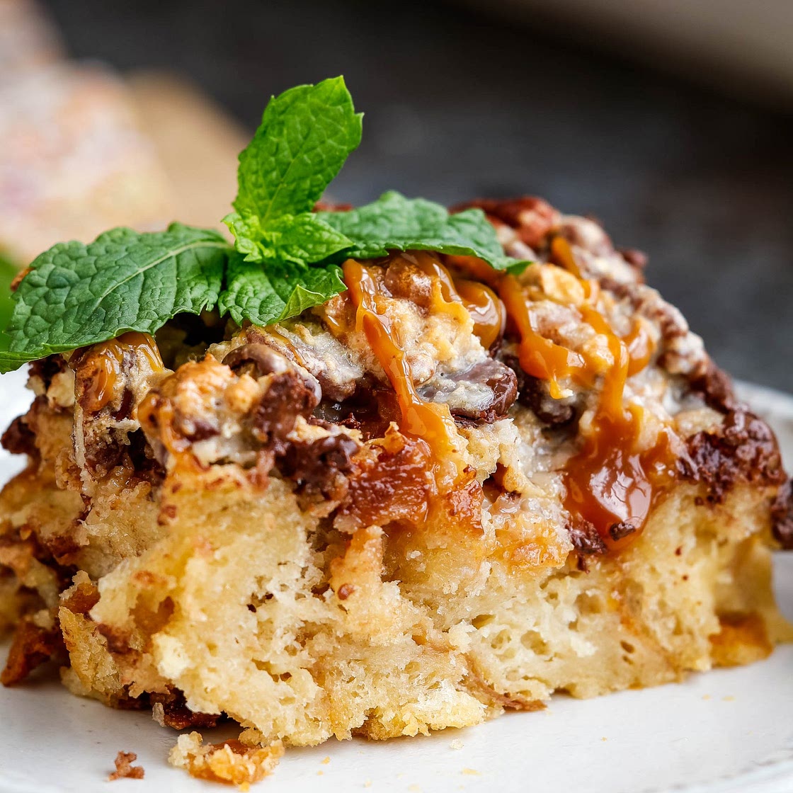 Texas Trash Bread Pudding