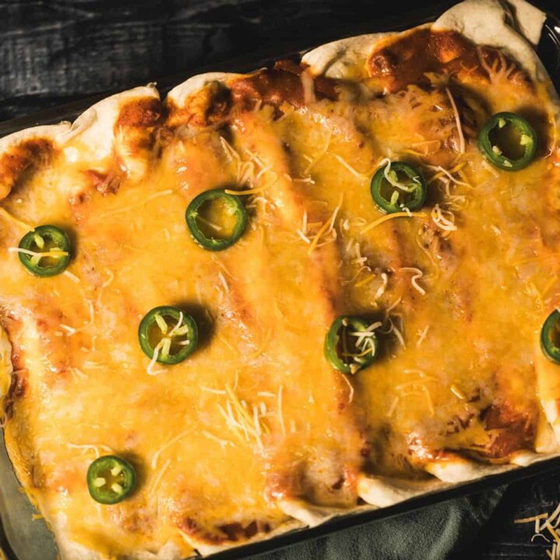 Ultimate Cheesy Venison Enchiladas