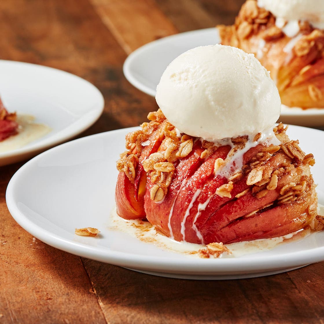 Crustless Apple Pies