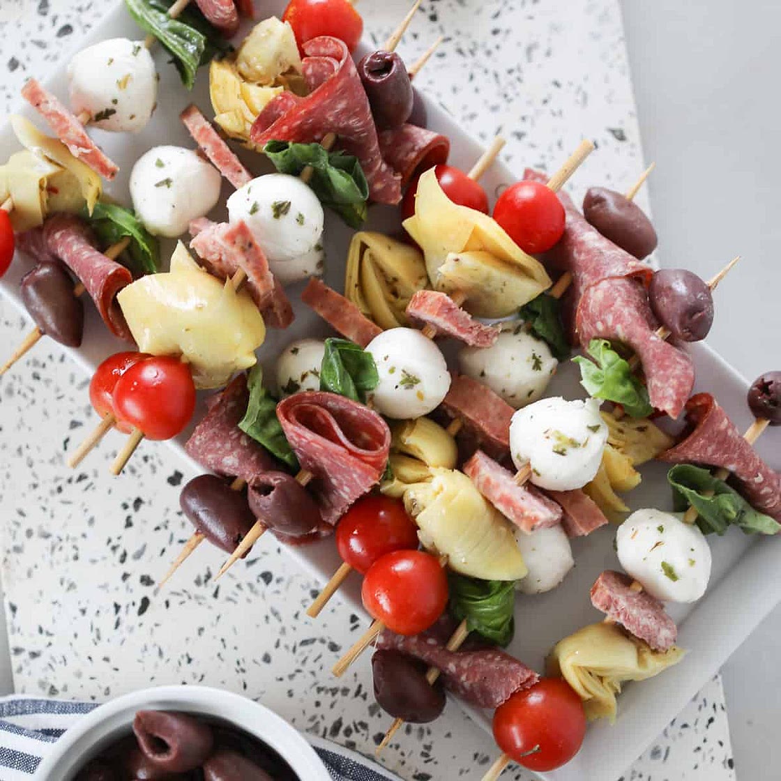 Antipasto Kebabs