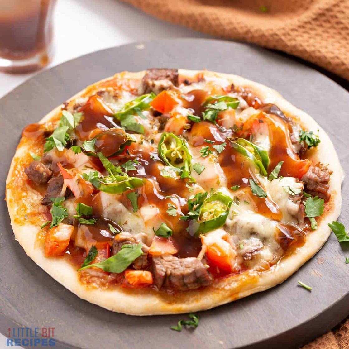 Carne Asada Mexican Steak Pizza