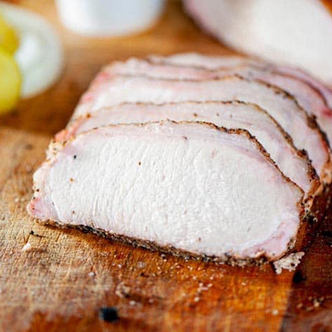 Easy Smoked Pork Loin