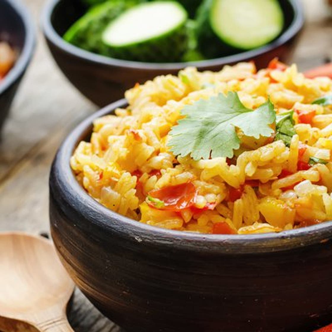 Herb & Vegetable Rice Pilaf