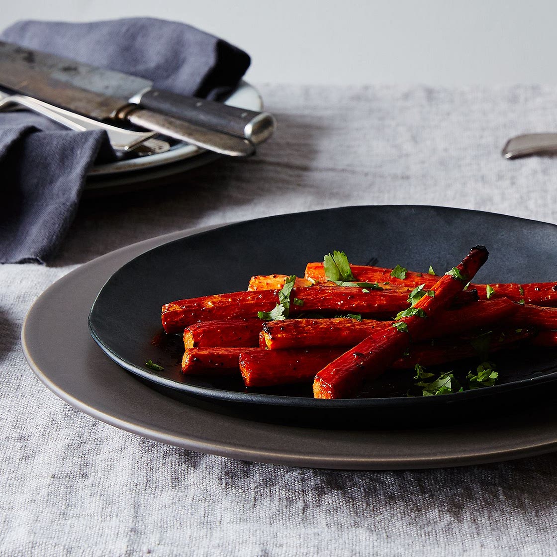 Pomegranate-Roasted Carrots