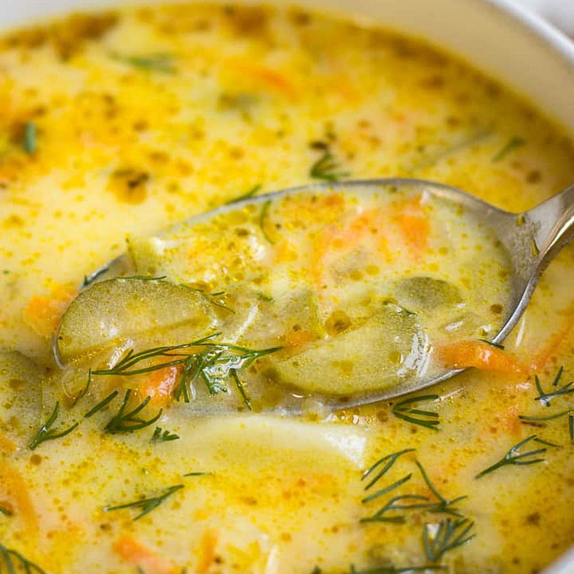 Dill Pickle Soup