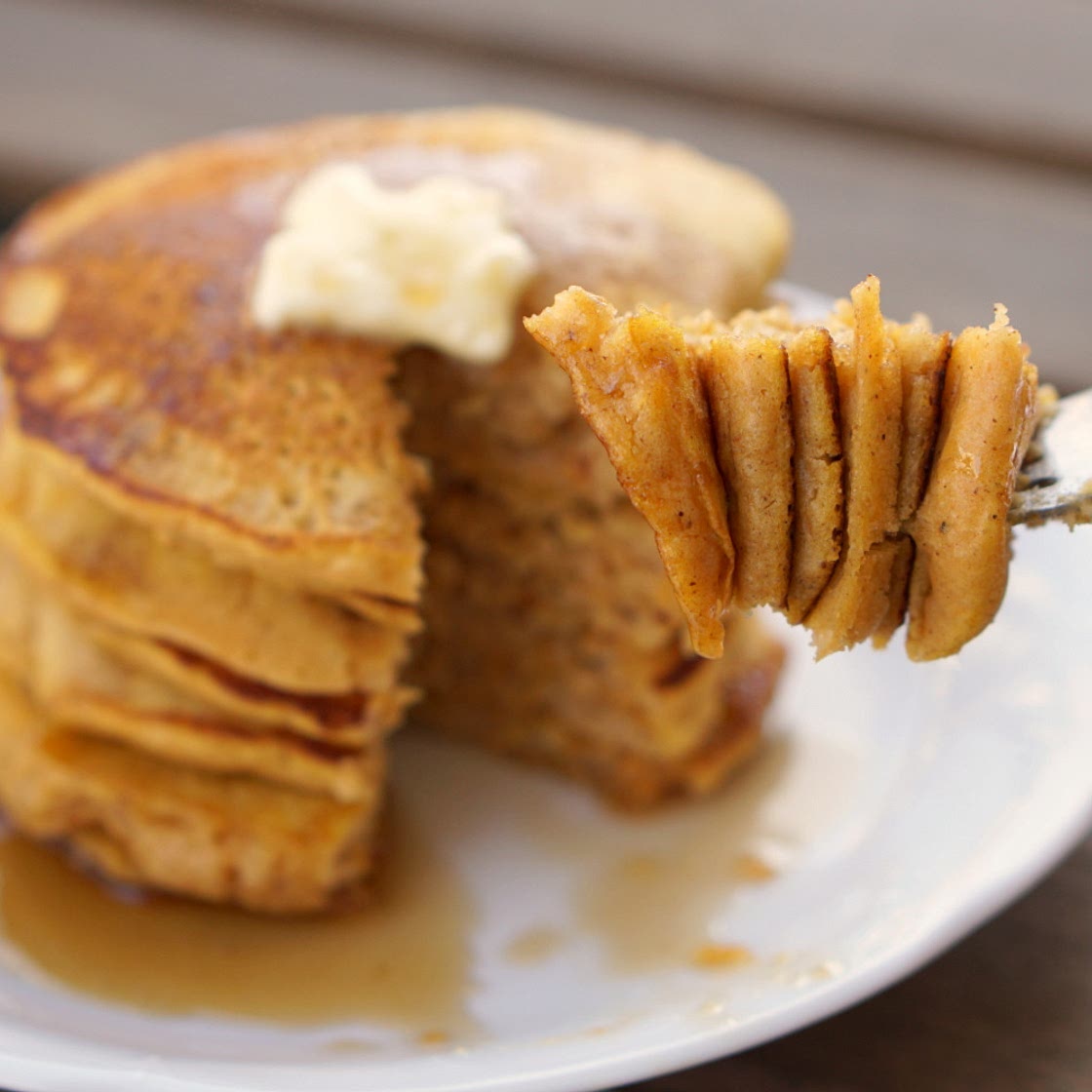 Tortitas de Calabaza (Pumpkin Pancakes)