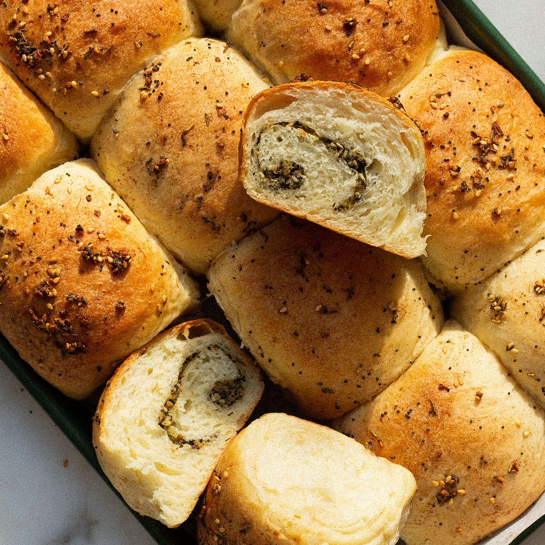 Bay Leaf Butter Rolls