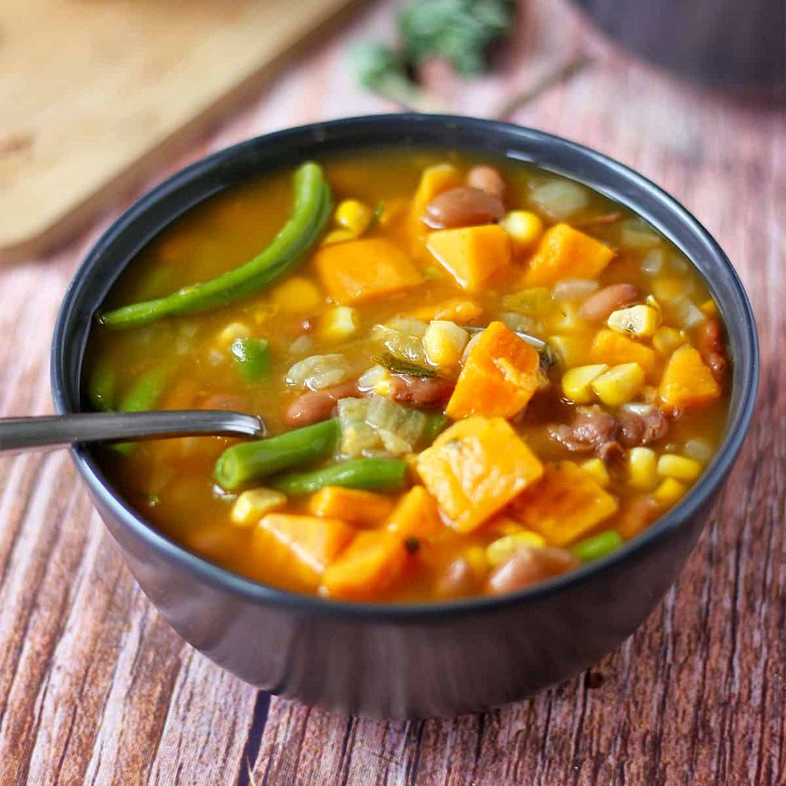 Porotos Granados Recipe (Vegan Chilean Bean Stew)