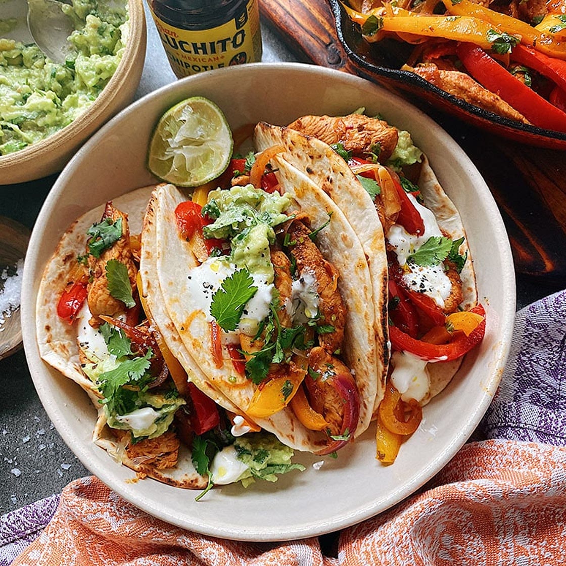 Chicken Fajitas With Chipotle